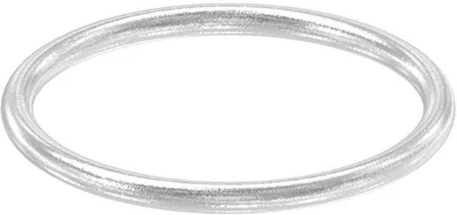 FeNau Ring aus Edelstahl V4A in Silber, elektropoliert, Durchmesser: 42 mm - Bild 1