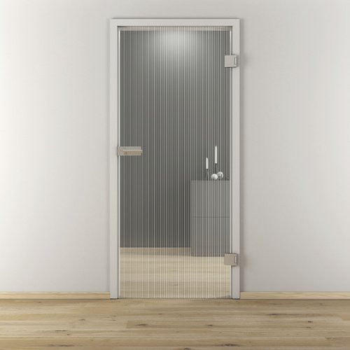 NOVADOORS Glasdrehtür NOVA 515, transparent, B/H: 83,4 x 197,2 cm - Bild 1