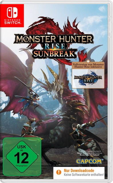 Monster Hunter Rise: Sunbreak für Nintendo Switch Action RPG Spiel - Bild 1