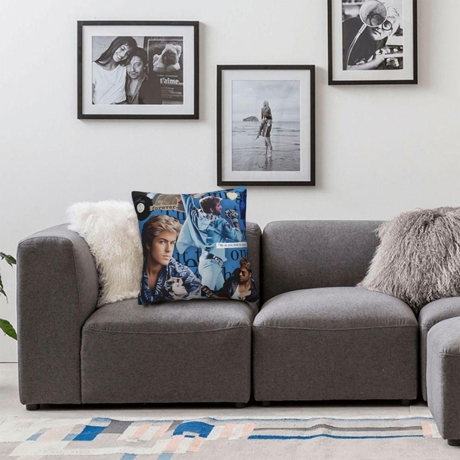 JMG Clothing Kissenbezug George Michael Design, quadratisch, B/B: 50 x 50 cm - Bild 4
