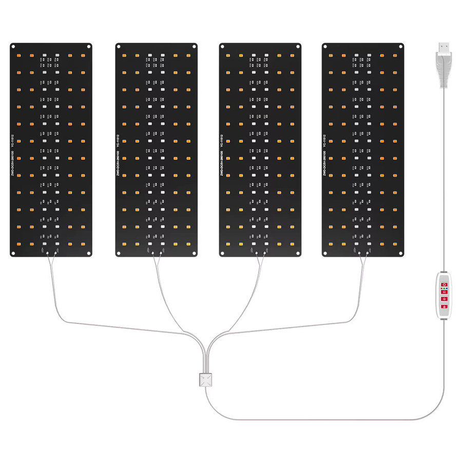 Dimmbares Vollspektrum-LED-Wachstumslicht von NJHIKG für die Pflanzenkultivierung im Innenbereich - Bild 3
