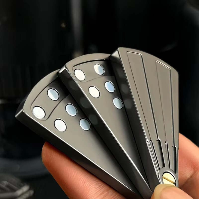 soulbao Mechanischer magnetischer Push-Kartenschieber, Anti-Stress, sensorisches Zappelspielzeug - Bild 2