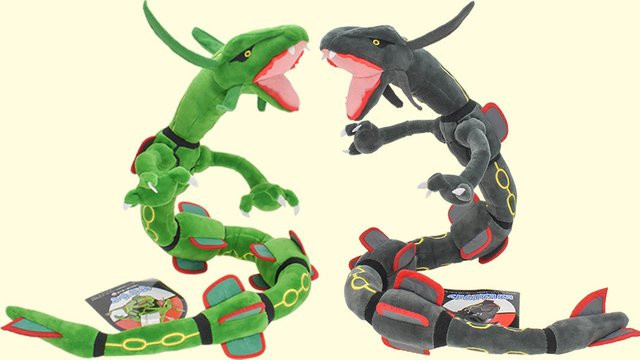 TAKARA TOMY Pokémon Rayquaza Plüschtier 75cm Green Design ab 18+ - Bild 1
