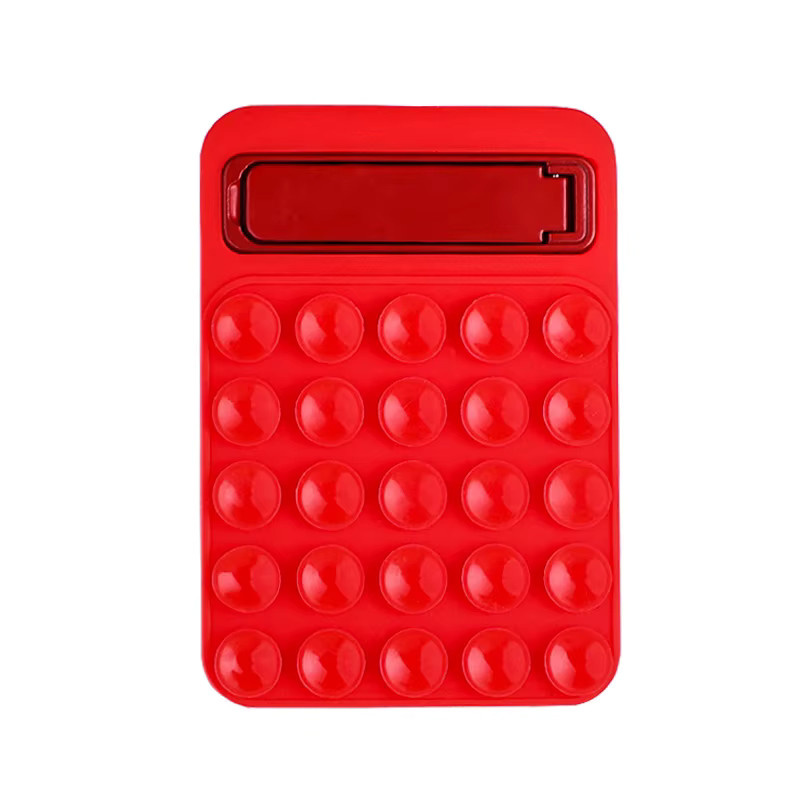 WSSHE Silikon-Saugnapf-Handyhalter in Schwarz als stark klebender Desktop-Ständer und Wandhalterung für iPhone 14, 15, 16 und Samsung - Bild 5