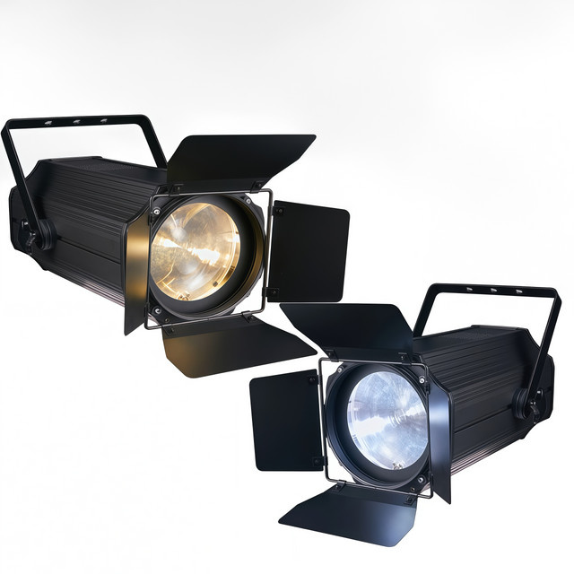 HYULIGHTS LED Zoom Par-Scheinwerfer 200W COB mit Beam & Wash Funktion, Dimmbare Bühnenbeleuchtung in Schwarz, 5-50 Grad, Warmweiß & Kaltweiß 3200K-7500K - Bild 1