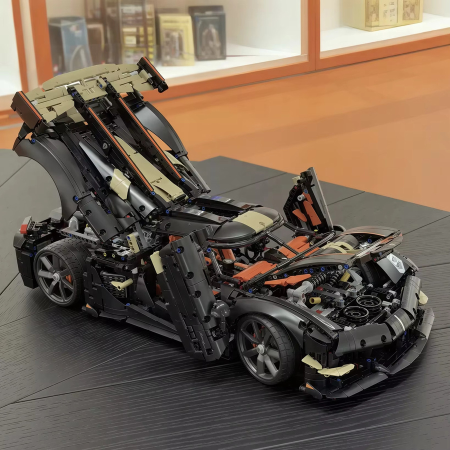 Hot Toys High-Tech-Rennwagen-Bausatz, 4104 Teile, ab 14 Jahren - Bild 4