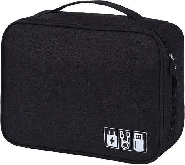 Binchi Outdoor Product Reisekabeltasche für EJEAS V6C V4C Vnetphone und Motorrad-Interphon in Schwarz - Bild 1
