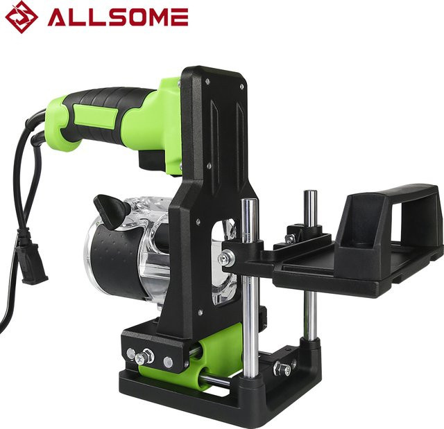 Allsome 2-in-1-Halterung aus Aluminiumlegierung für Holzbearbeitungs-Schlitzmaschinen und Holzschneidemaschinen - Bild 1