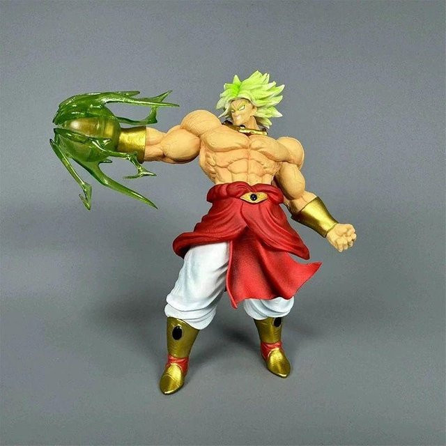 Yiran toy 1 Dragon Ball Z Goku VS Broly Super Saiyan Actionfigur PVC - Bild 1
