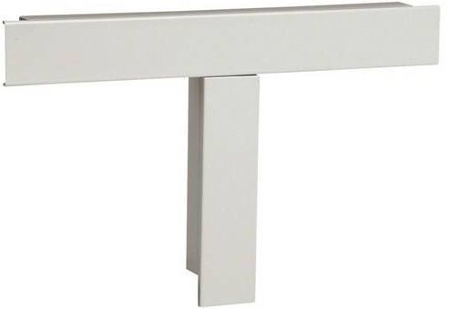 Hager T-Stück LFS3004589016 aus Stahl in Weiß, B: 45 mm, H: 30 mm - Bild 1