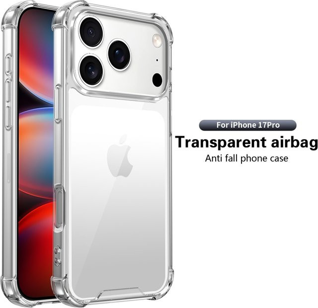 Stoßfeste transparente Silikon-Schutzhülle von lolozzx für iPhone Modelle - Bild 1