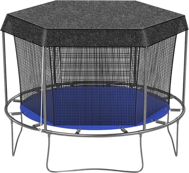Binchi Outdoor Product Trampolinabdeckung aus TPE-Material in Schwarz für runde Trampoline - Bild 1