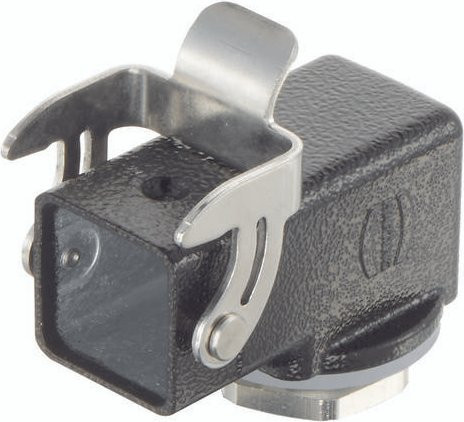 HARTING Einschraubgehäuse 19 37 003 1165 19370031165 in Schwarz aus Kunststoff - Bild 1