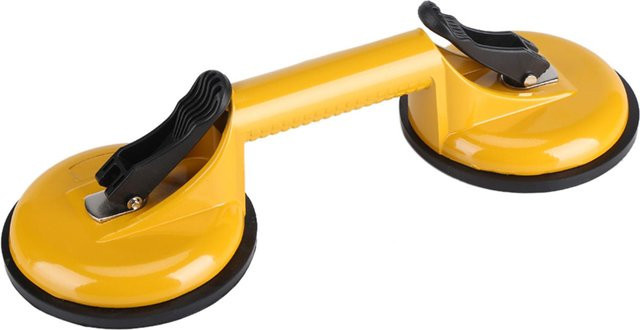 Professioneller Doppelplatten Glasheber aus Aluminiumlegierung von CosyHome in Yellow - Bild 1