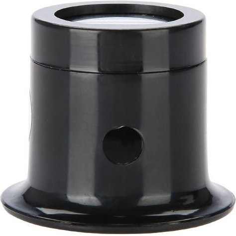 TOMTOP Lupe 5x, Schwarz - Bild 1