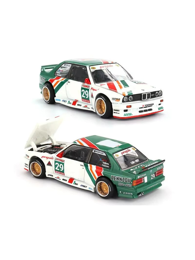 Bburago M3 Kaido Works Larry Chen V1 USA, Druckguss-Sammlerfahrzeugmodell, 1:64, Metall - Bild 2