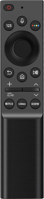 Samsung BN59-01363L BN59-01363C Sprachfernbedienung für QLED UHD Smart TV 2021 Ersatz-Controller, Schwarz - Bild 1