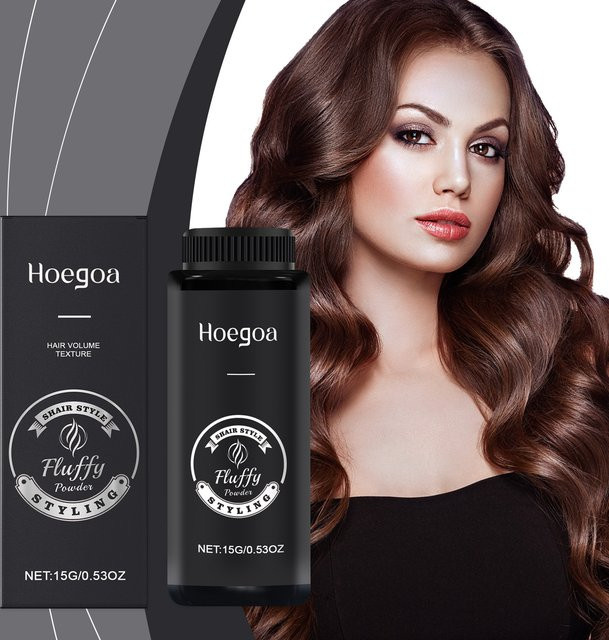 Hoegoa Haar-Volumen-Puder, Unisex, für fettiges und feines Haar - Bild 1
