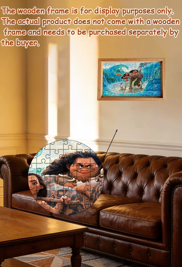 Funko Disney Moana, Holzpuzzle, 108 Teile - Bild 4