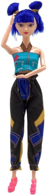 Kpop Dämonenjäger Actionfigur mit Derpy Tiger Rumi Mira Zoey Sussy Figuren, Bunte Lichter, ab 3 Jahren - Bild 1
