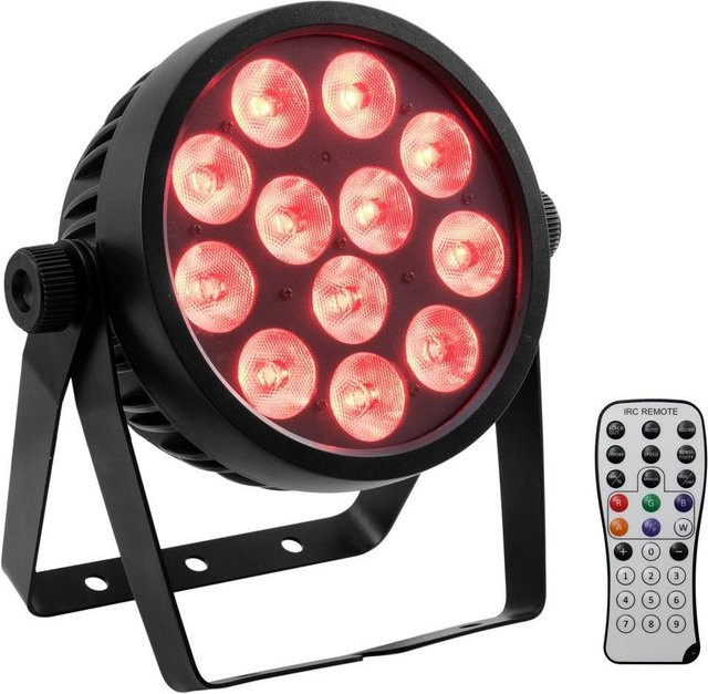 EUROLITE LED 4C-12 Silent Slim Spot RGB Multicolour Schwarz - Bild 1