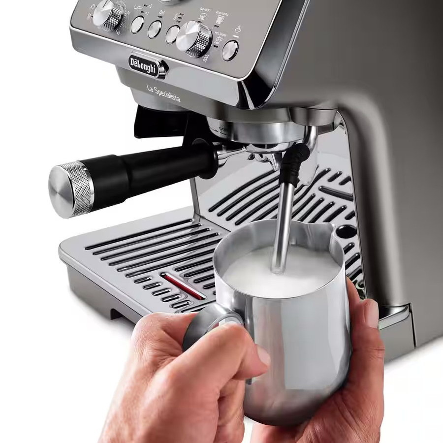 De'Longhi La Specialista Arte Evo EC9255.T Espressomaschine in Titan und Silber aus Edelstahl mit Cold Brew Funktion - Bild 5