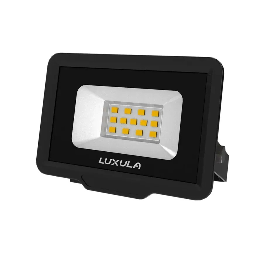 LUXULA LED Fluter 10W Außenstrahler Schwarz 4000K Neutralweiß 1000lm IP65 - Bild 2