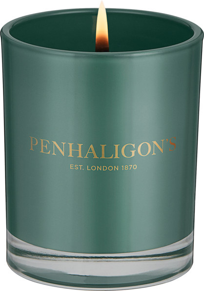Penhaligon's London Comoros Pearl Duftkerze für Tischdekoration mit floralen und würzigen Noten in Grün - Bild 1