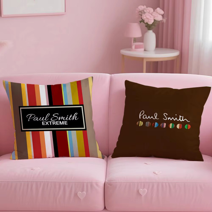 Paul Smith Kissenbezug wendbar Schwarz - Bild 2