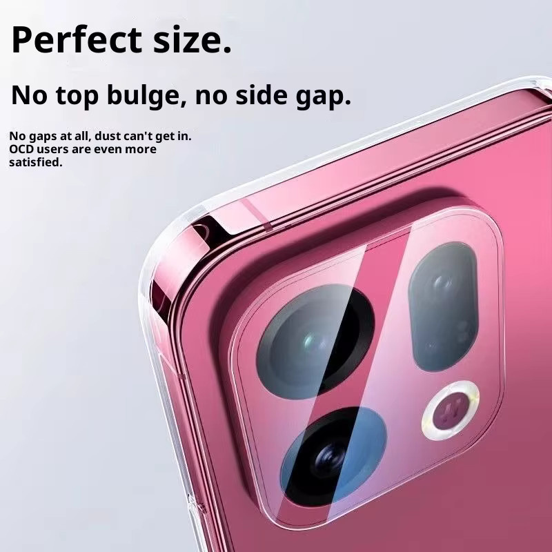 3D-Rückkameraschutz aus gehärtetem Glas für Oppo Find X9 Pro in Transparent - Bild 3