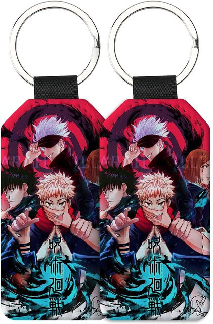 Binchi Outdoor Equipment Schlüsselanhänger, Jujutsu Kaisen, black, Unisex - Bild 1