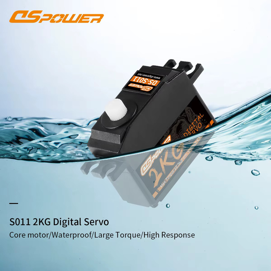 DSPOWER Digitales Servo, Metall/Kunststoff, Schwarz, Zubehör - Bild 2