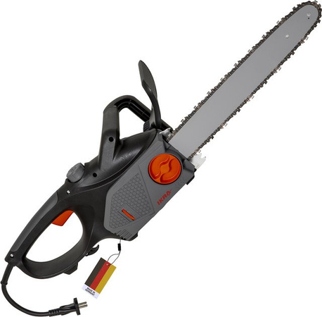 Elektro Kettensäge KSE 2400-40 mit OREGON Kette und Markenschwert in Schwarz