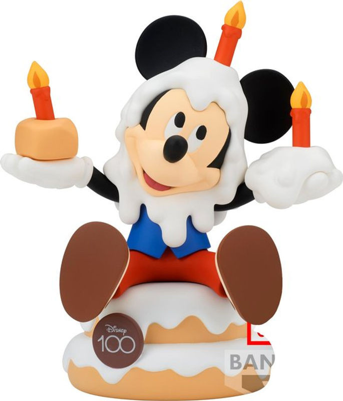 Banpresto Disney Mickey Maus Figur Disney 100. Jubiläum Edition Weichvinyl mehrfarbig - Bild 1