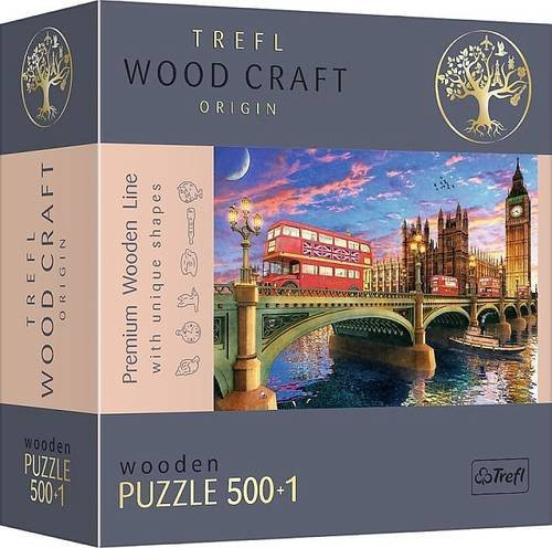 Trefl Holz Puzzle Westminster London mit 551 Teilen - Bild 1