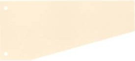 Schäfer Shop Select Trapeztrennstreifen aus Karton in Beige, 100 Stück - Bild 1