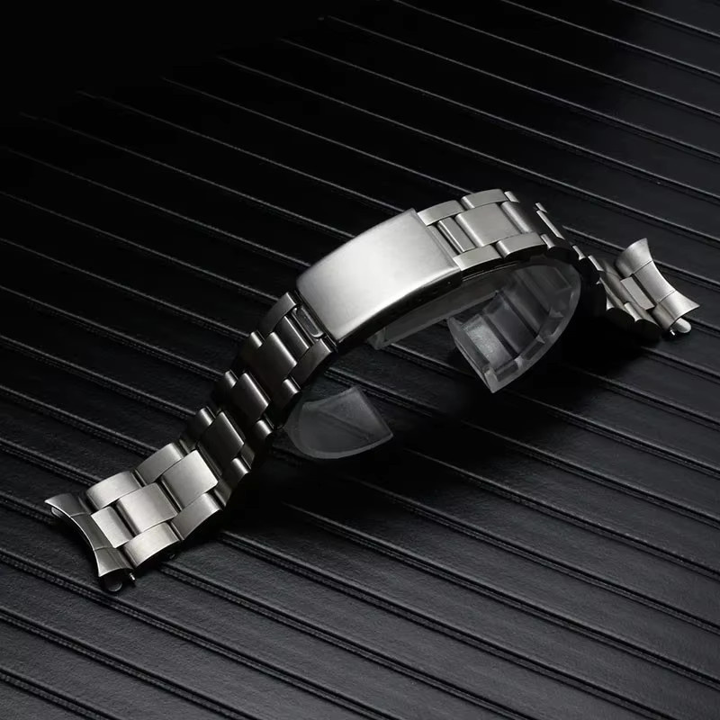Uhrenarmband Edelstahl, Oyster, Silber, Unisex - Bild 3