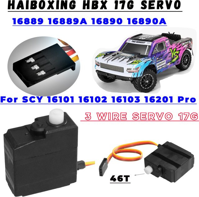HAIBOXING RC Autoteile Zubehör, 1/16, 3-Draht-Servo - Bild 1