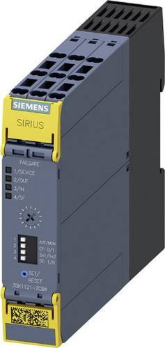 Siemens Sicherheitsschaltgerät 3SK1121-2CB44, 24 V/DC, grau, wandmontiert - Bild 1