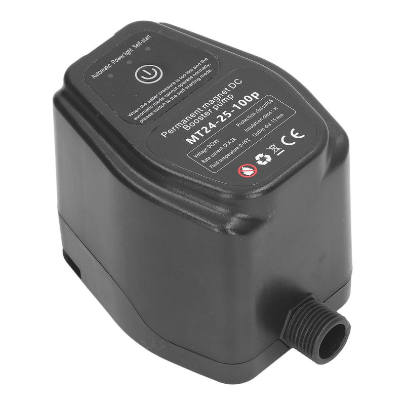 Koogeelife Verstärkerpumpe mit bürstenlosem Gleichstrommotor, 100W, 24V, Schwarz - Bild 3