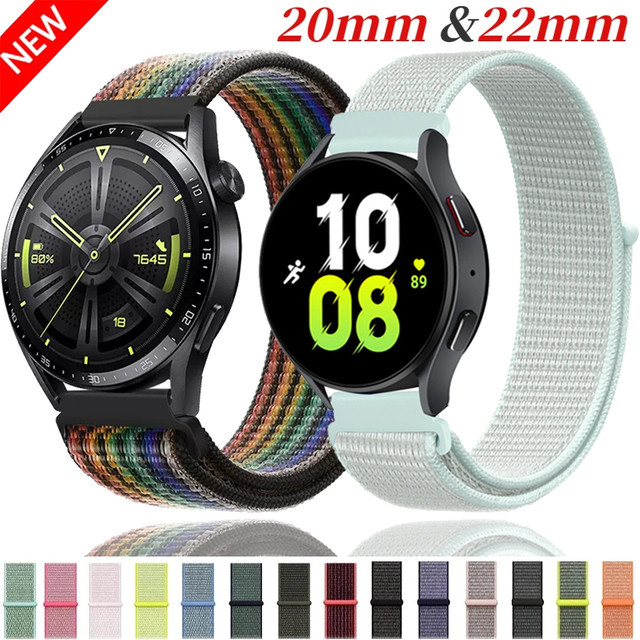 Nylon-Schlaufenarmband, Bunt, Unisex - Bild 1