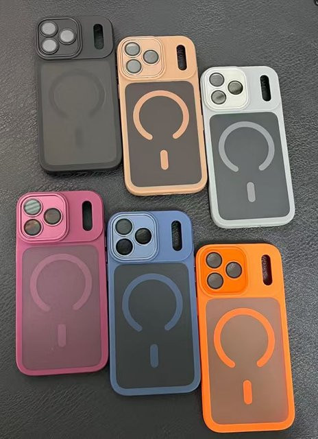 YaDun Magnetische Handyhülle mit Ständer und präzisen Aussparungen für iPhone 12/13/14/15/16/17 in Weiß - Bild 1