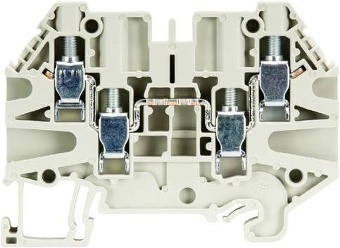 Wieland Electric 58.504.5155.0 Durchgangsklemme Schraube Grau 100 Stück - Bild 1