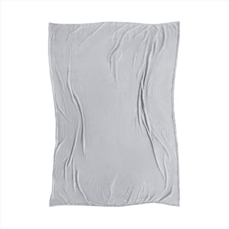 Kuscheldecke Asma in Grau, B/T: 200 x 240 cm, aus Polyester und waschbar