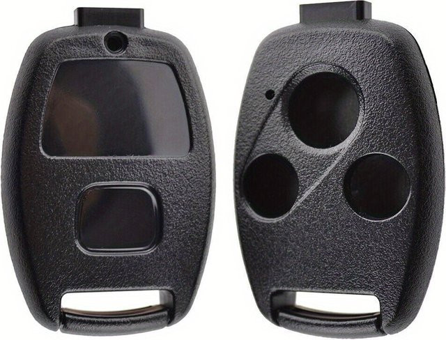 Auto Remote Key Case Shell für Honda Civic CRV Pilot, 3 Tasten, Schwarz - Bild 1