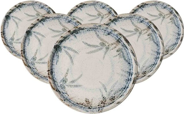 Ritzenhoff & Breker Pizzateller Todi aus Keramik, 6er Set, Mehrfarbig, Durchmesser: 30 cm - Bild 1