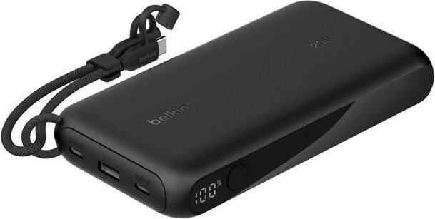 Belkin BoostCharge Powerbank 20000 mAh mit USB-C, schwarz - Bild 1