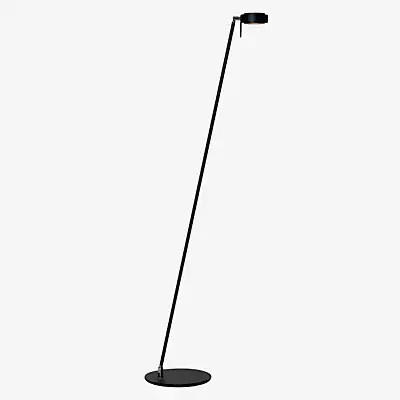 Mawa Pure LED Stehleuchte in Schwarz aus Metall im modernen Zylinder-Design - Bild 1