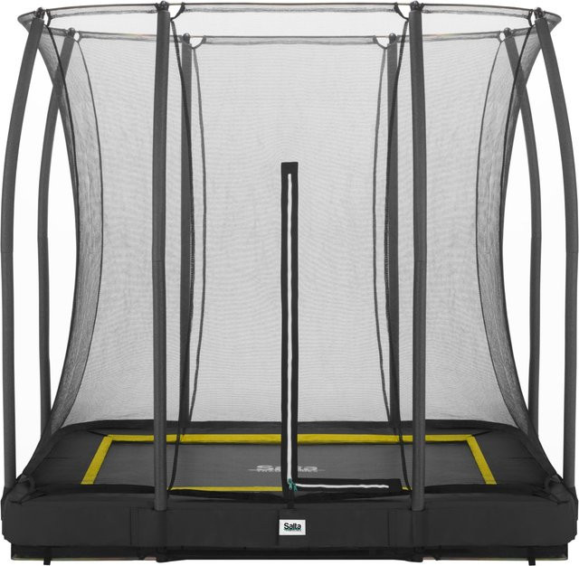 Salta Trampolin Comfort Edition Ground rechteckig Schwarz B/T: 214 x 153 cm - Bild 1