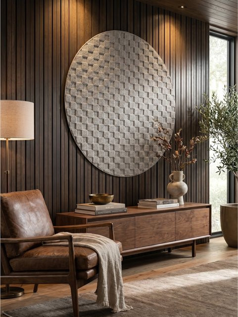 Flachgewebe-Teppich Schachbrett von KADIMA DESIGN in Silber, B/T: 200 x 200 cm - Bild 1